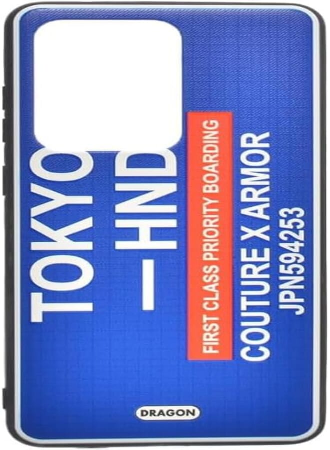 Dragon Plastic Creative Back Phone Protection Case Print Design With Silicone Safety Edges And 3D Back Print For Samsung Galaxy S11 Plus / S20 Ultra - Multi Color