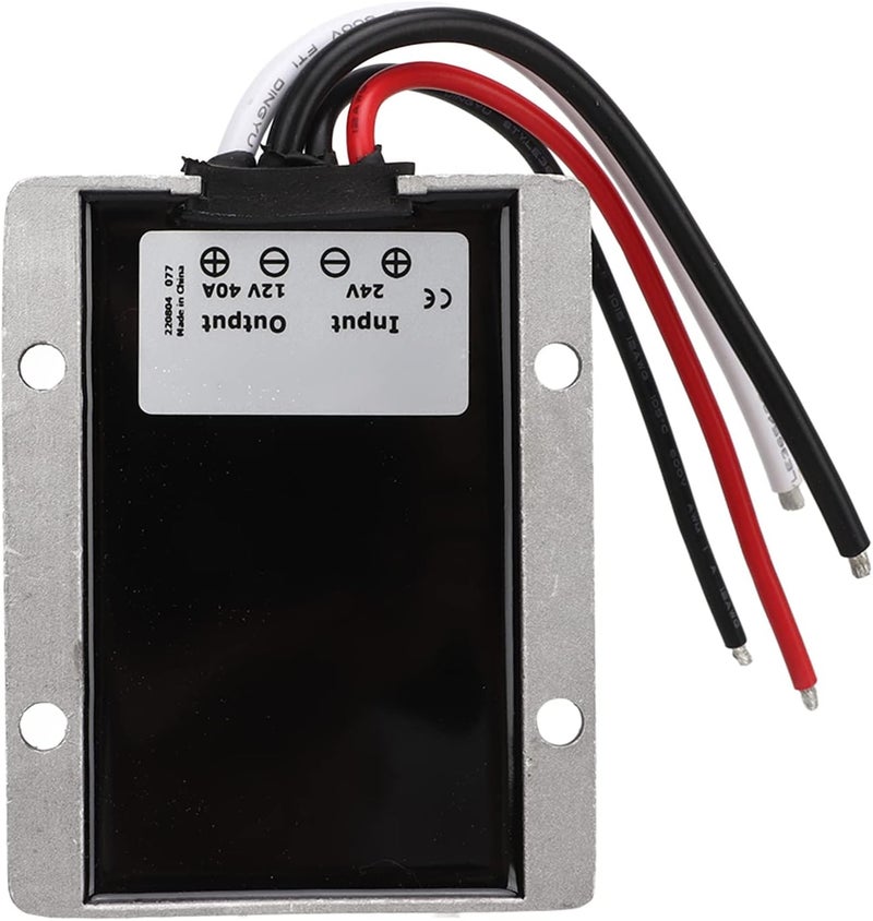 klarako Voltage Converter Regulator 24V to 12V 40A 480W Waterproof Anti Shock Voltage Trans - Image 3