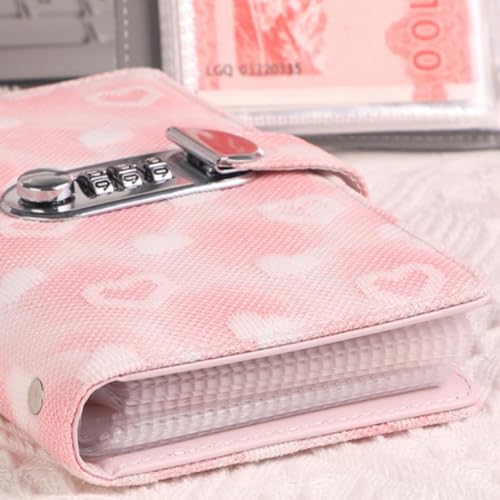 SUSOYAOCHEN 100 Envelope Challenge,Savings Challenges Book with Envelopes, Money Saving Binder Successfully Reach Your Savings Goals (Pink) - Image 4