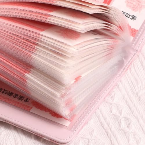 SUSOYAOCHEN 100 Envelope Challenge,Savings Challenges Book with Envelopes, Money Saving Binder Successfully Reach Your Savings Goals (Pink) - Image 3