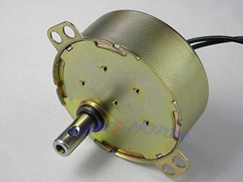 CHANCS TYC-50 Synchronous Gear Motor 12V AC 0.8/1RPM 4W Solid Shaft CCW Small Electric Motor for School Project - Image 5