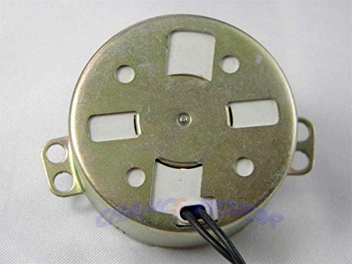 CHANCS TYC-50 Synchronous Gear Motor 12V AC 0.8/1RPM 4W Solid Shaft CCW Small Electric Motor for School Project - Image 3