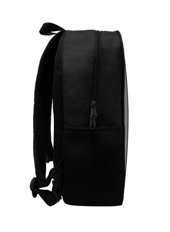 3Pcs Roblox Book Bag Peripheral Pen Bag Lunch Bag Backpack Set black  - Image 4