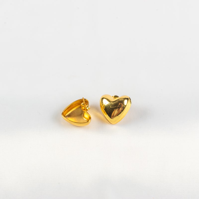 Golden Stainless Steel Earring - Image 2