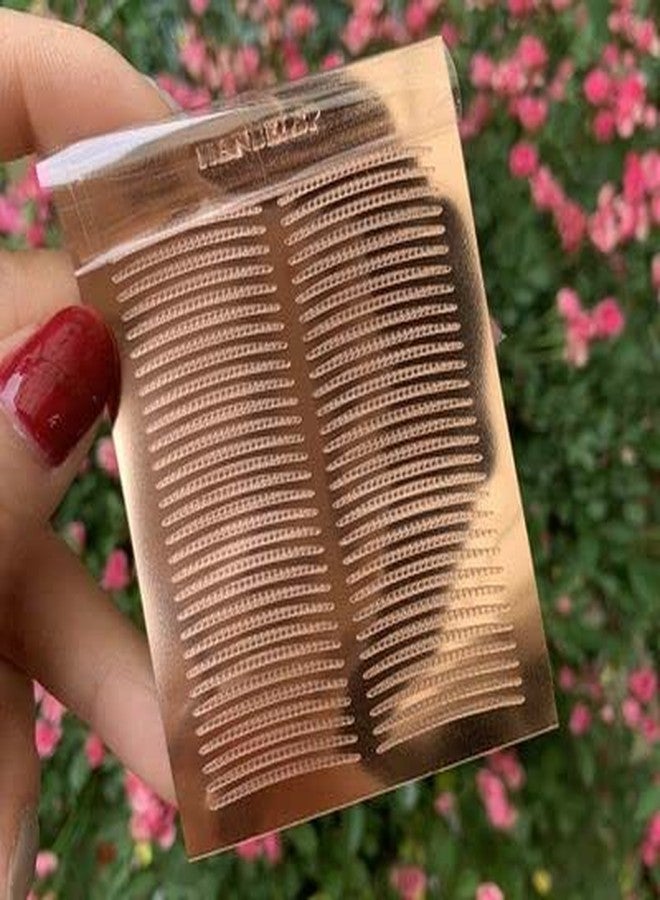 shenghang Eyelid Tape, Invisible Eye Stickers, Portable Breathable Natural Invisible Single Sided Double Eyelid Tape, Self-Adhesive Eyelid Stickers, Instant Eye Lift Strips (D) - Image 5