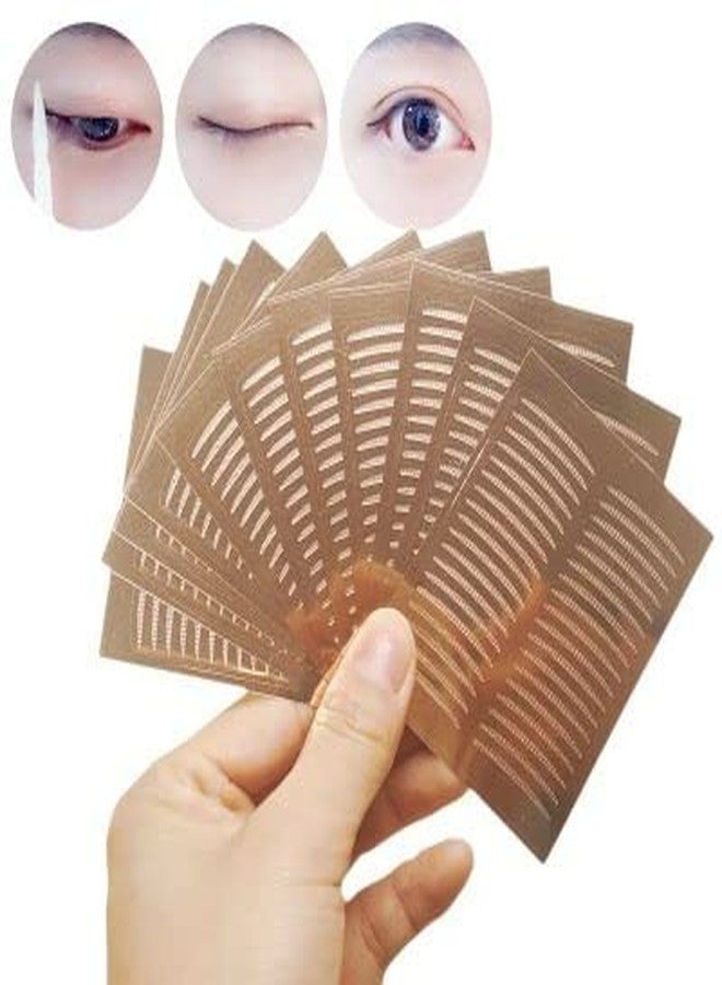 shenghang Eyelid Tape, Invisible Eye Stickers, Portable Breathable Natural Invisible Single Sided Double Eyelid Tape, Self-Adhesive Eyelid Stickers, Instant Eye Lift Strips (D) - Image 4