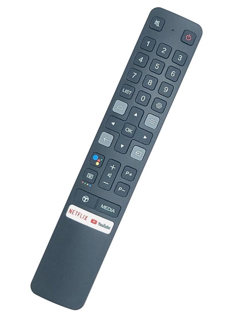 TIGER - Replacement Voice Remote for TCL Android TV – Universal Smart Remote Control with Voice Search – Compatible with TCL Android TV Models – Easy Pairing and Setup – Hands-Free Voice Commands - Image 1