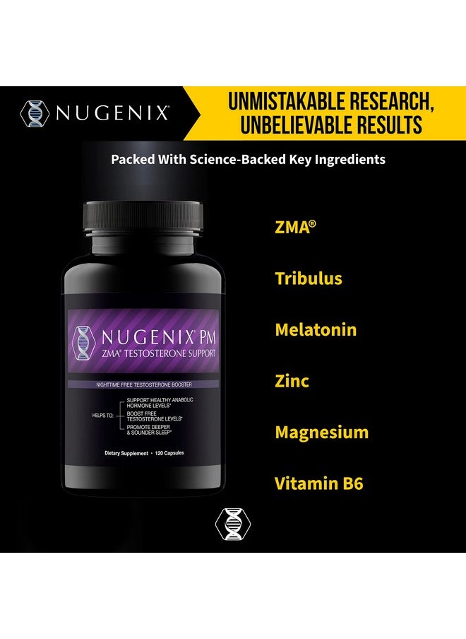 Nugenix PM ZMA - Nighttime Free Testosterone Booster and Sleep Support, 120 Count - pzsku/Z538CBCED5B199AB83247Z/45/_/1739863986/1149adc4-8d10-4d55-b75e-d455bfcb9725