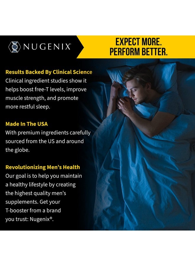 Nugenix PM ZMA - Nighttime Free Testosterone Booster and Sleep Support, 120 Count - Image 5
