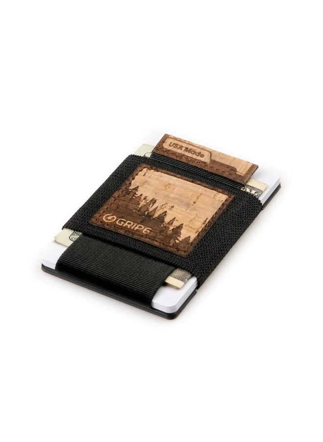 GRIP6 - Minimalist Wallets For Men | Slim Wallets For Men | RFID For Front Pocket (Ninja, Loop - No Moneyband) - Image 1
