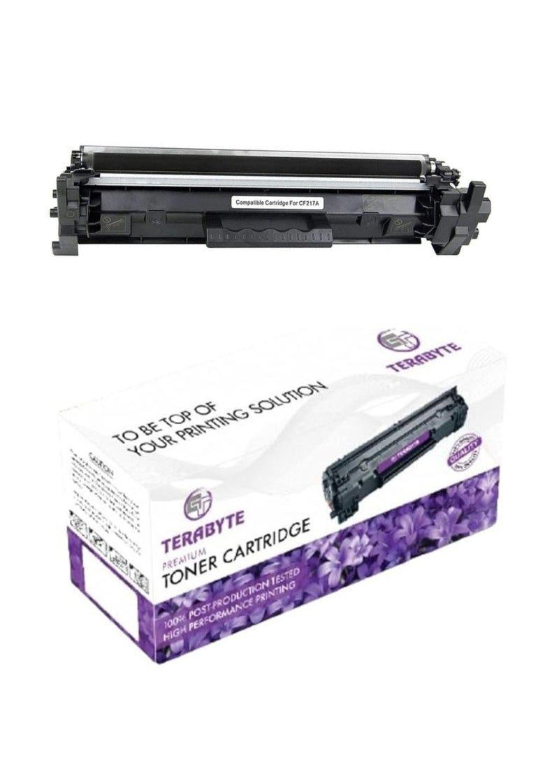 Terabyte 17A Compatible Toner Black Cf217a for M102a M102w M130a M130fn M130fw M130nw - Image 1