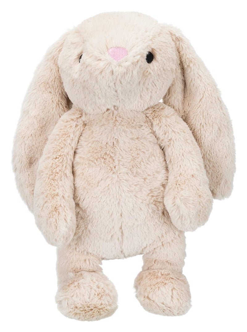 Trixie Rabbit Plush Toy for Dogs, Soft Cuddly Plush, Polyester, Squeaker, Indoor & Outdoor Play, 38cm - Image 1