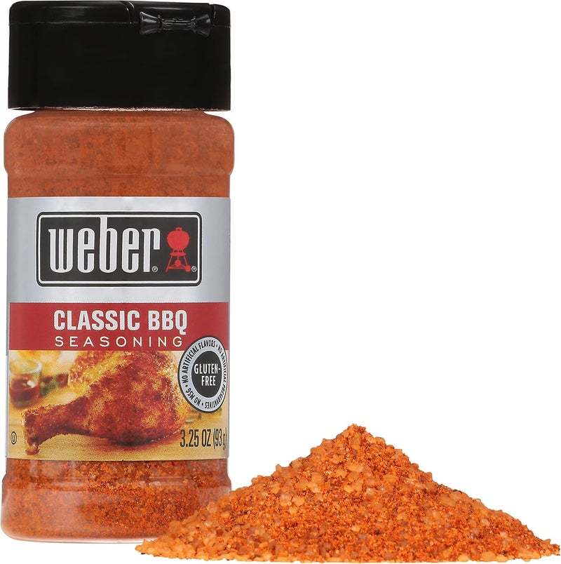 Weber Classic BBQ Seasoning - 3.25 Ounce Shaker - Image 4