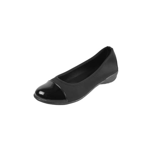Mochi Women Black Casual Comfort Bellies UK/7 EU/40 (31-670) - Image 1