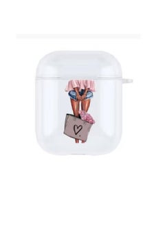 Generic " Transparent Headphones Case – Stylish, easy-to-access protection for your favorite headphones-Airpods 1"  - Image 1