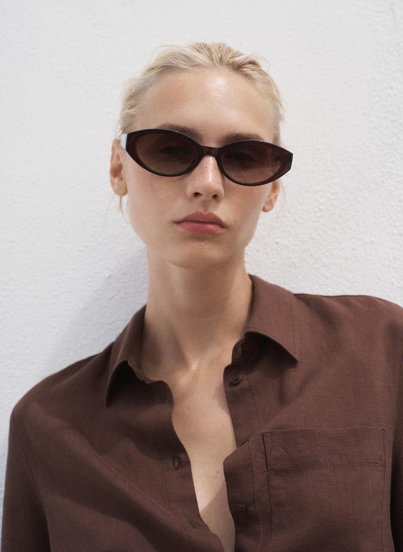 MANGO Lyocell Shirt With Pocket  - Image 3