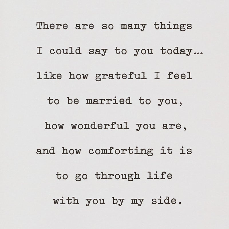 Hallmark Valentine's Day Card for Husband (Three Gold Hearts) (0699VFE7622) - Image 3