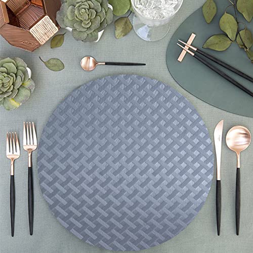 ElastPro EVA Food Grade Washable Anti Slip Mat/Sheet for Fridge, Shelf Liner, Table, Kitchen Drawer mat (Grey Crossed Stripe, 5 Meter) - Image 4