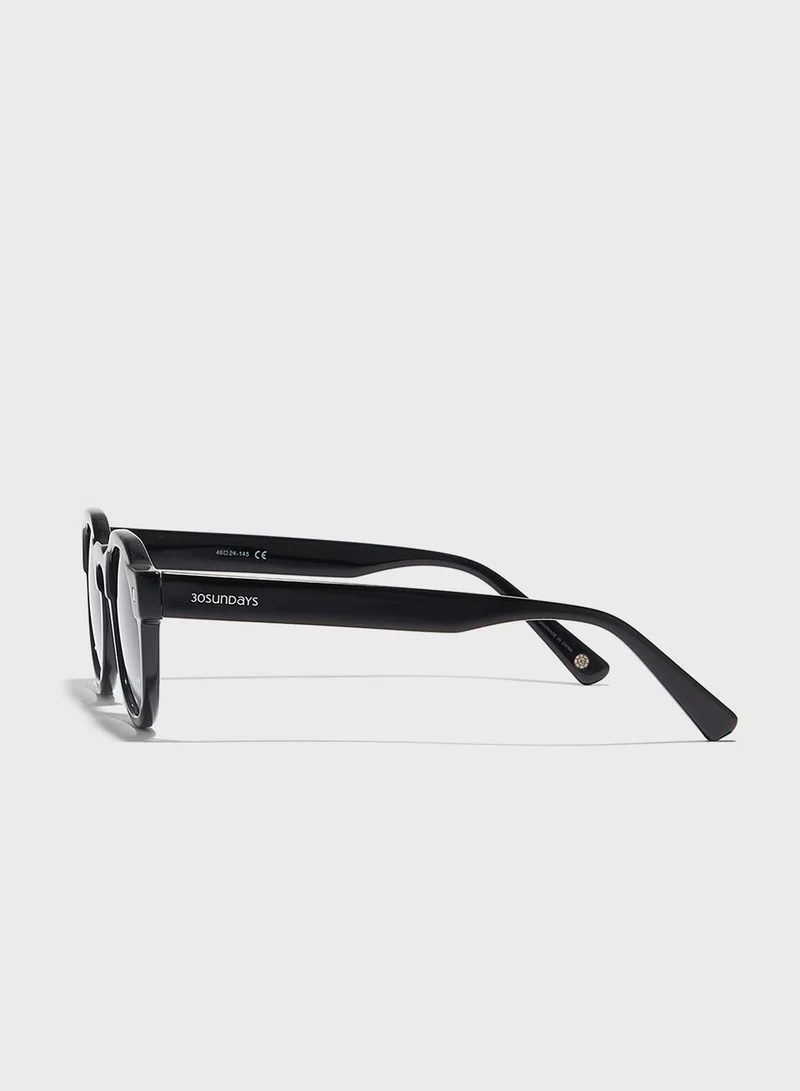 30Sundays Dune Round Sunglasses