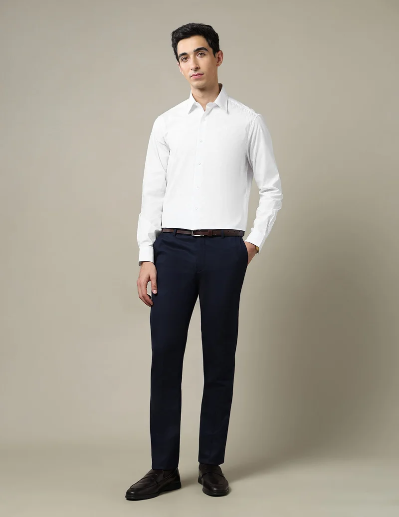 Arrow White Pure Cotton Tailored Fit 1851 Shirt for Men | Best Price UAE