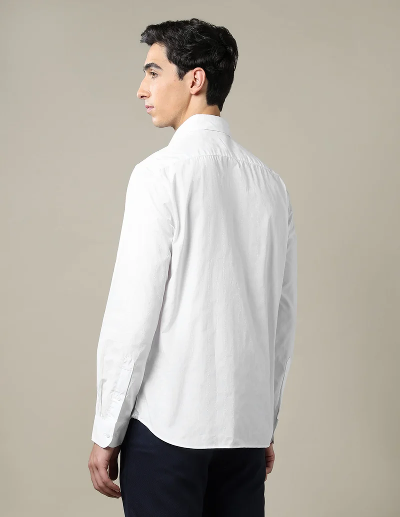 Arrow White Pure Cotton Tailored Fit 1851 Shirt for Men | Best Price UAE