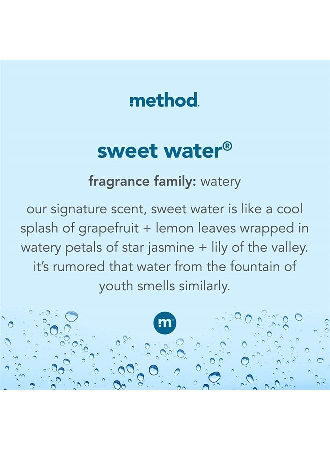 Method Foaming Hand Soap, Sweet Water, Biodegradable Formula, 10 Fl Oz (Pack of 6) - Image 2