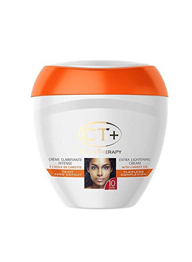 ct clear therapy Extra Lightening Cream with Carrot Oil 400ML - Image 2