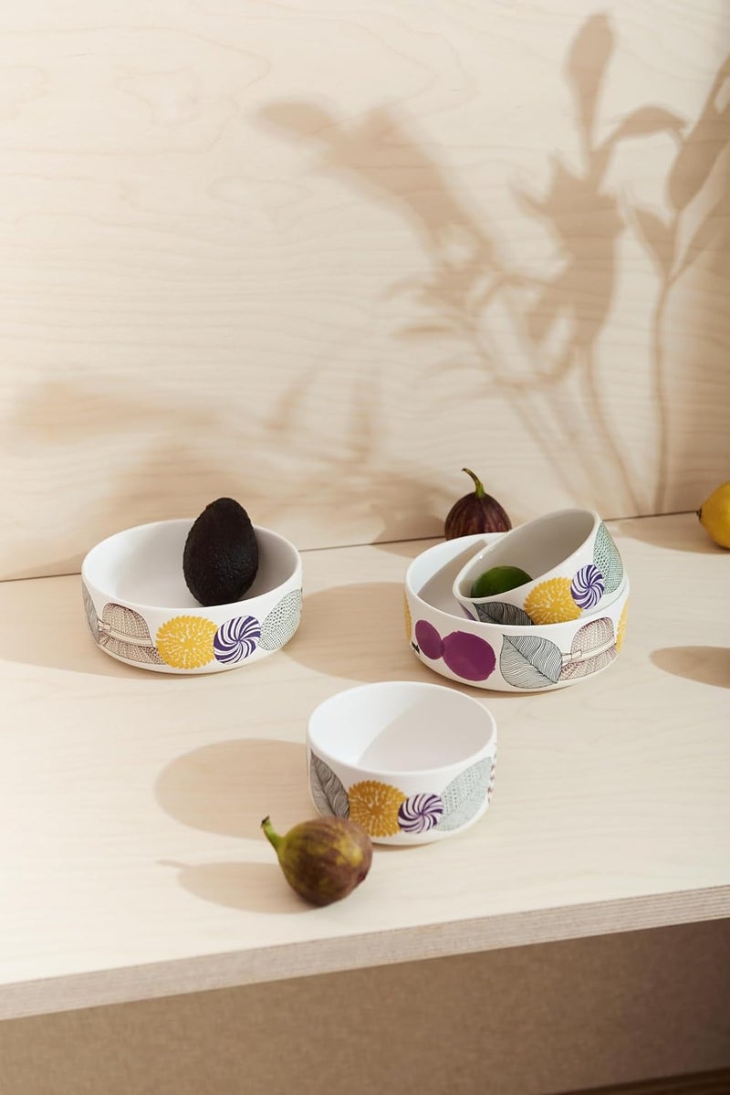 ALIVEDESIGN Bowls Nordic Design with Handcrafted Porcelain Lost in Blossom Soup Bowl 203oz 16cm White ALIVE008 - Image 5