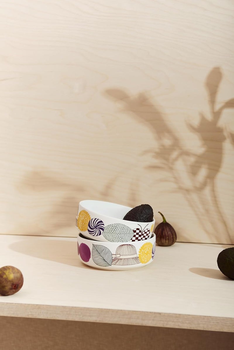 ALIVEDESIGN Bowls Nordic Design with Handcrafted Porcelain Lost in Blossom Soup Bowl 203oz 16cm White ALIVE008 - Image 4