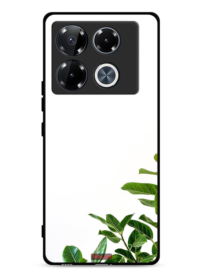 Tolwak Infinix Note 40 Pro 5G Protective Case Cover Josh Calabrese Leaves - Image 1