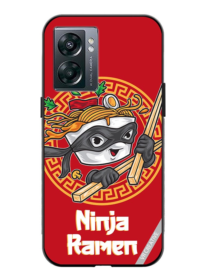 VR CREATIVE Protective Case Cover For OnePlus Nord N300 Ninja Ramen Design Multicolour - Image 1