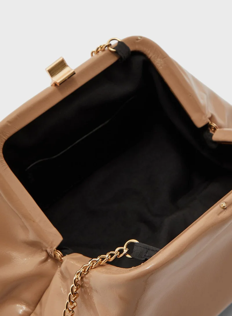 TOPSHOP Patent Mini Clutch