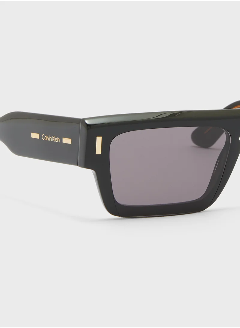 CALVIN KLEIN Modified Rectangle Sunglasses Ck24532S