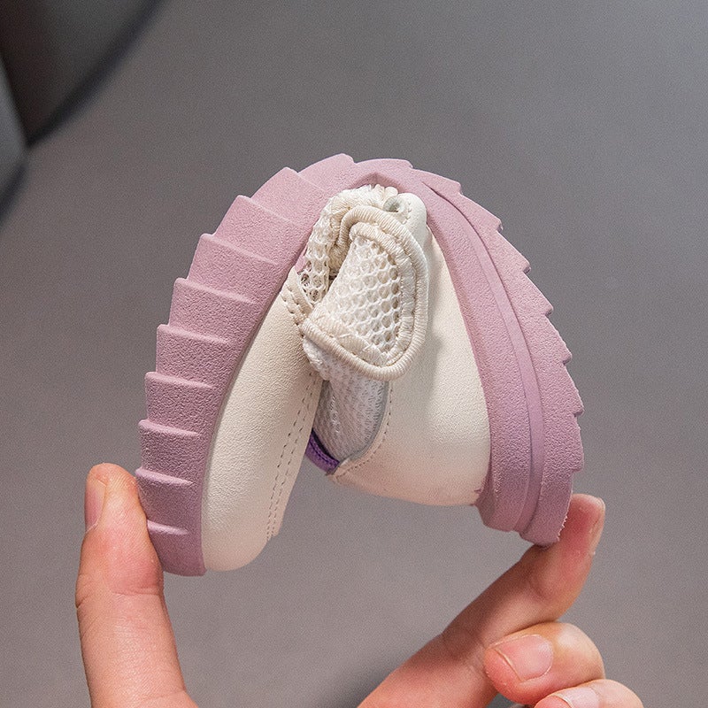 Children'S Spring Summer Autumn Breathable Single Mesh Sports Mesh Shoes New Soft Sole Beach Shoes For Boys And Girls Fashionable Cloth Noodles - Image 4