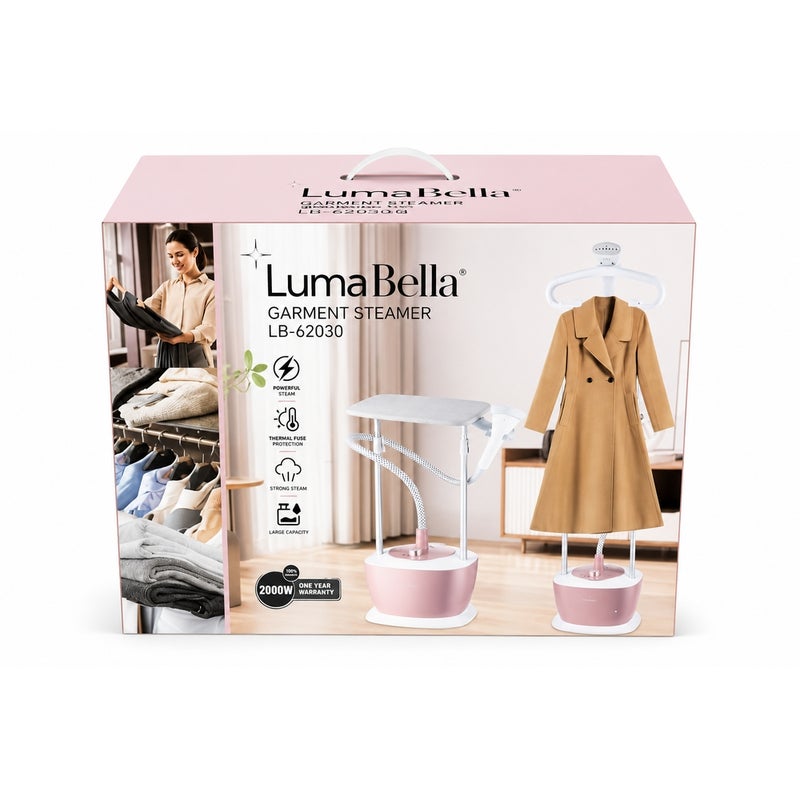 Luma Bella - Standing Garment Steamer 2000W - LB-62030 - Image 4