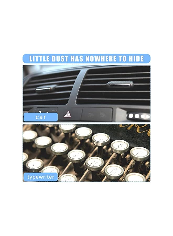 promass Microfiber Detail Duster Sticks Crevice Cleaning Tool Crevice Cleaning Brush Dusters for Cleaning Home Car Window The Smallest Spaces (24 Pieces) - Image 5