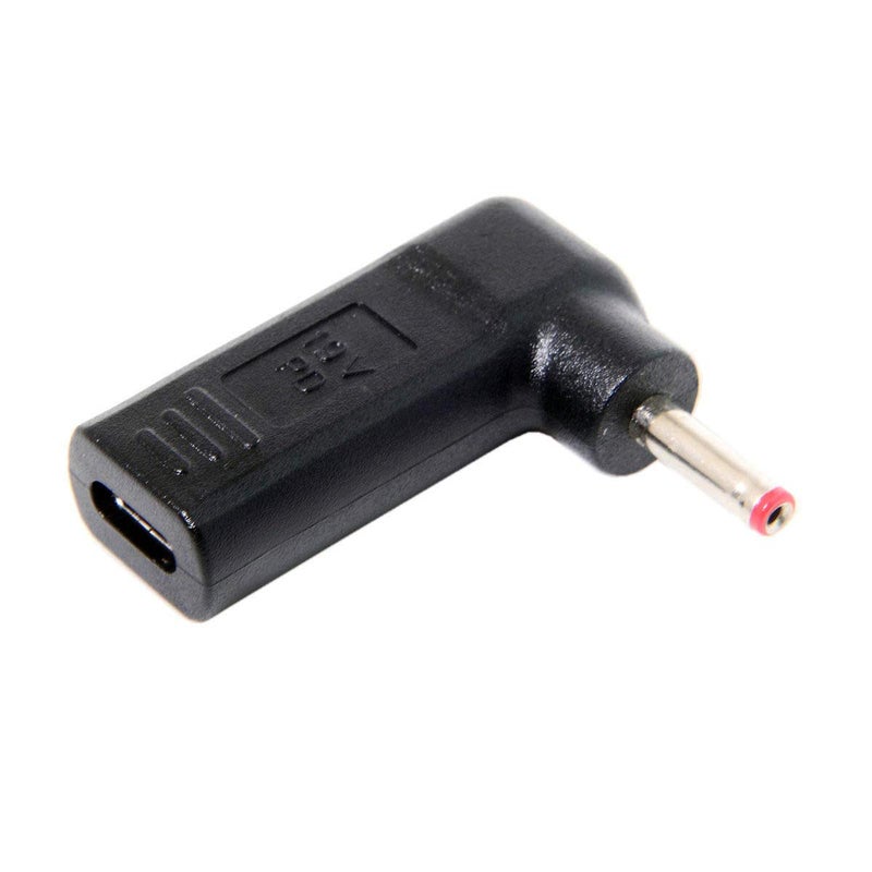 Chenyang محول تشين يانغ CY USB 3.1 نوع C USB-C إلى DC 19V 3.5x1.3mm 1.35mm محاكي مشغل محول لجهاز View Sonic M1+ (3.5x1.3mm) - Image 1