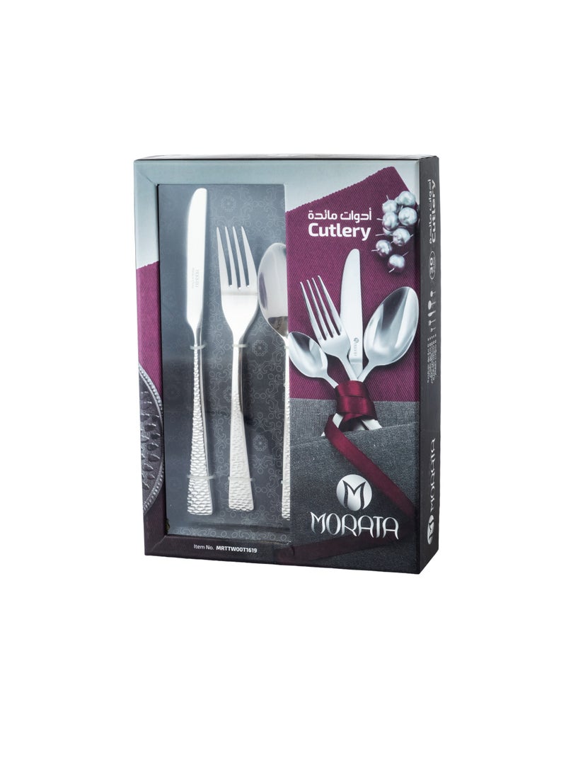 موراتا طقم ملاعق استانلس استيل 30 قطعة 6 اشخاص - Image 4