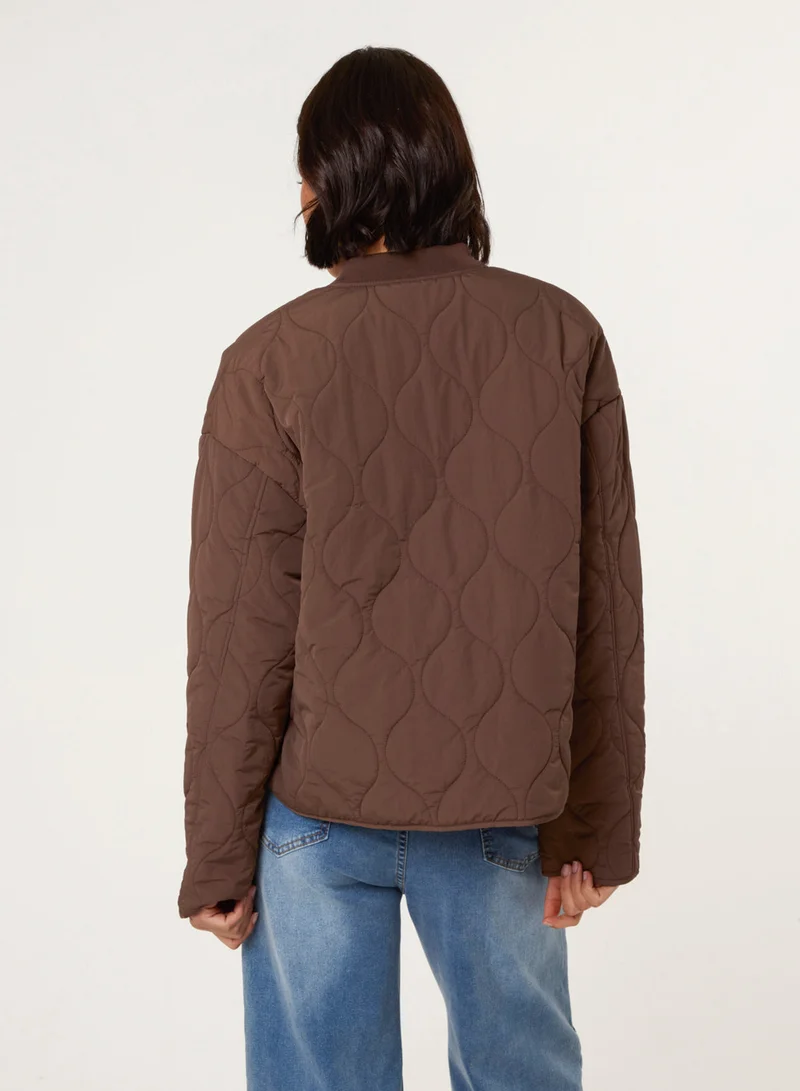 بلو فانيلا Quilted Jacket