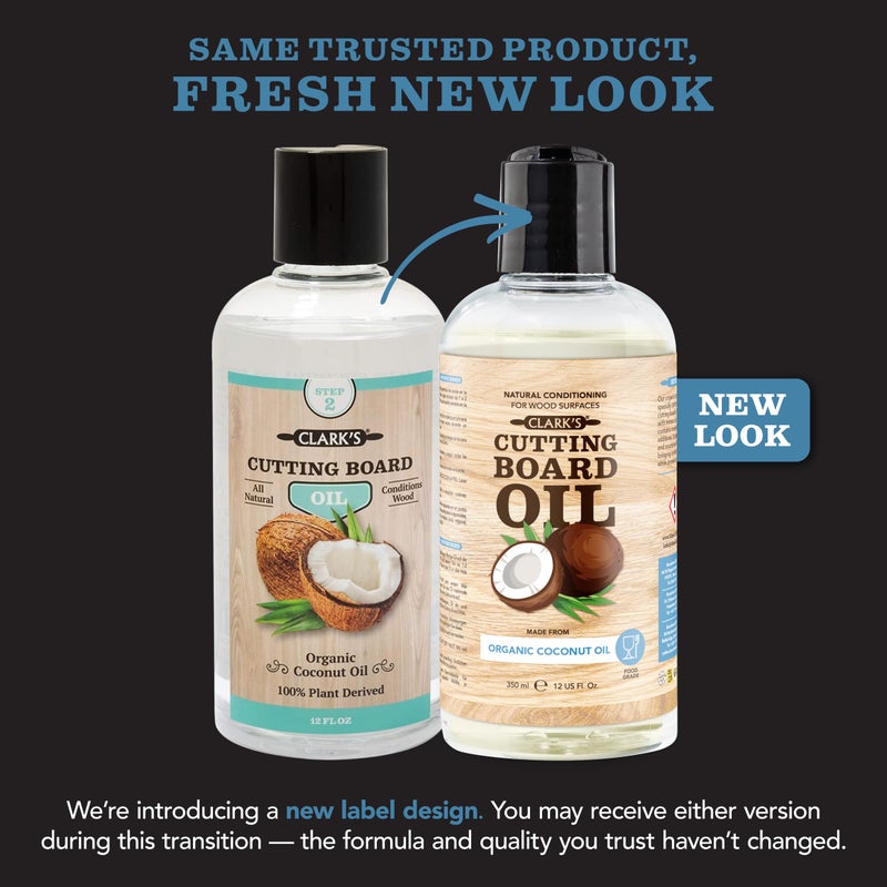 CLARK'S Cutting Board Oil - Food Grade Mineral Oil for Cutting Board - Coconut Extract - Image 5