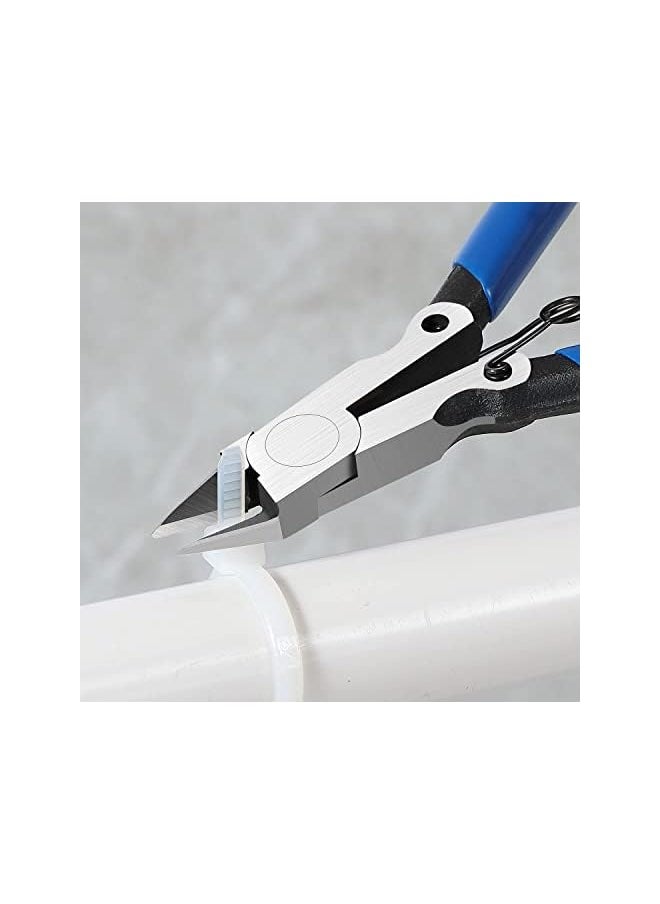 PROMASS promass Wire Flush Cutters, Model Sprue Wire Clippers for Crafting, Ultra Sharp and Precision CR-V Side Cutting nippers, Ideal for Clean Cut and Precision Cutting Needs  - Image 4