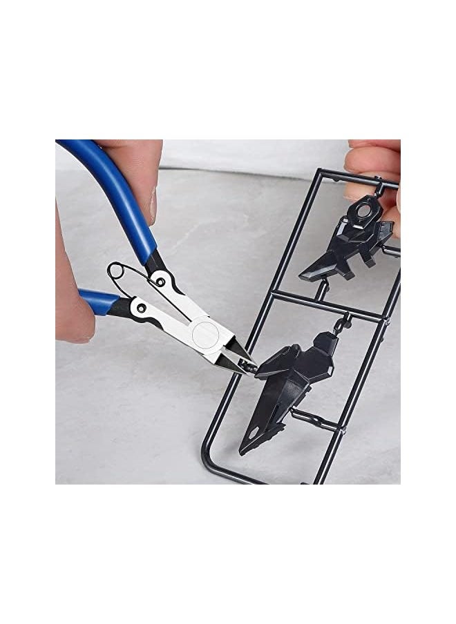 PROMASS promass Wire Flush Cutters, Model Sprue Wire Clippers for Crafting, Ultra Sharp and Precision CR-V Side Cutting nippers, Ideal for Clean Cut and Precision Cutting Needs  - Image 5