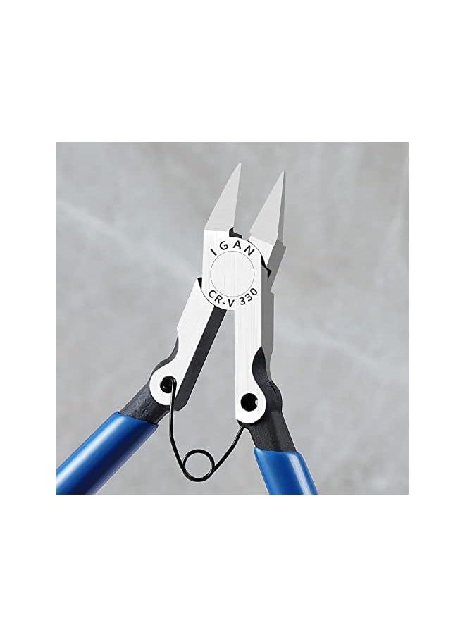 PROMASS promass Wire Flush Cutters, Model Sprue Wire Clippers for Crafting, Ultra Sharp and Precision CR-V Side Cutting nippers, Ideal for Clean Cut and Precision Cutting Needs  - Image 3
