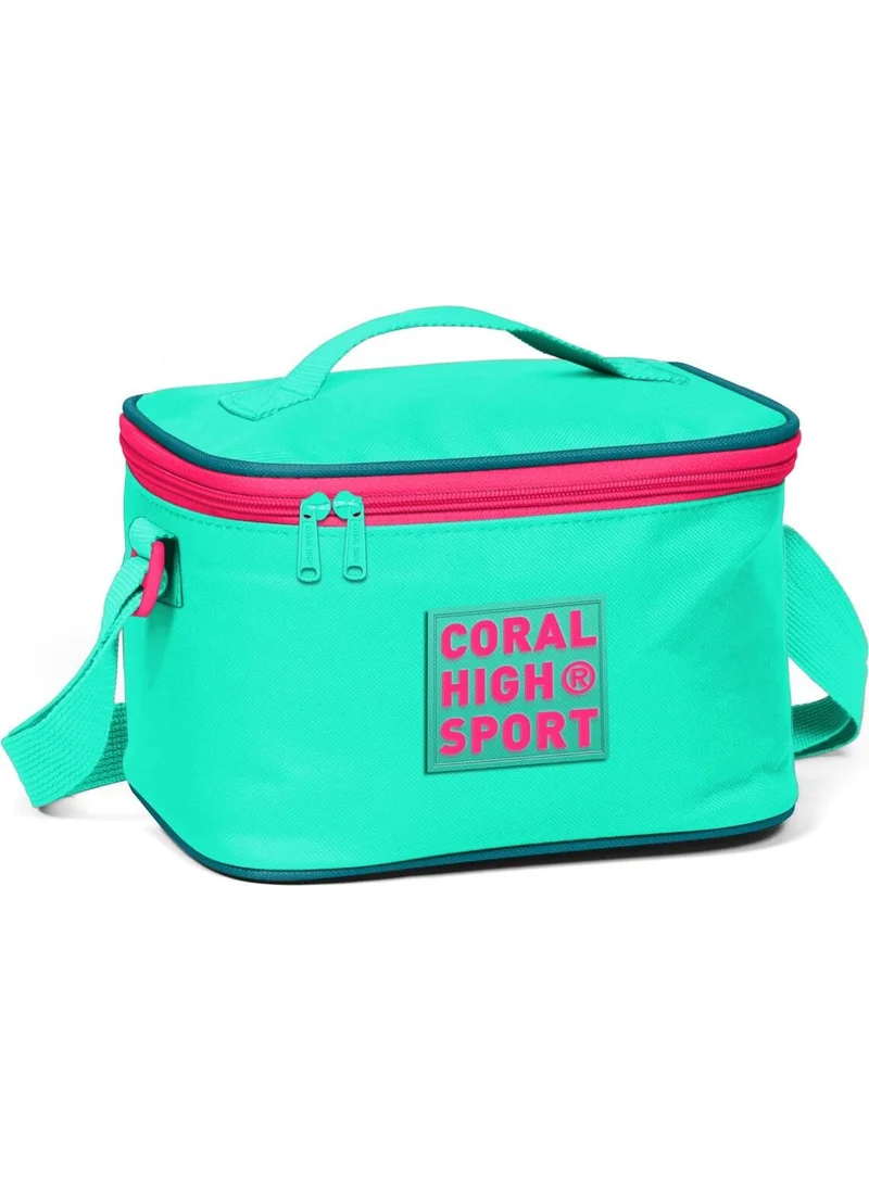 CORAL HIGH Sport Water Green Thermo Lunch Box 22804