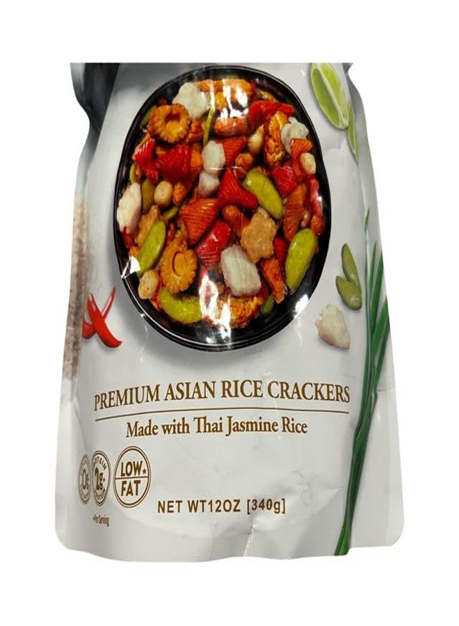 KUNIN Rigato mix, premium Asian rice crackers, made with Thai jasmine rice, 12 oz - Image 2