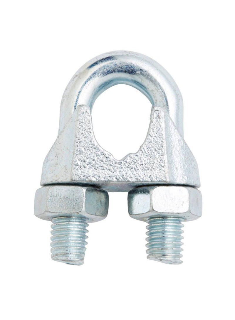 ACE Diall Zinc-Plated Steel Wire Rope Clamp 90 x 10mm