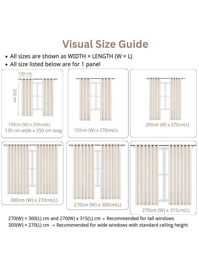 QBAID Curtains Blackout 2 panels for Bedroom - Image 5