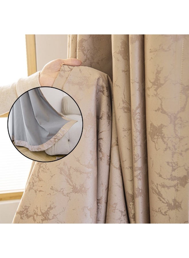 QBAID Curtains Blackout 2 panels for Bedroom - Image 4
