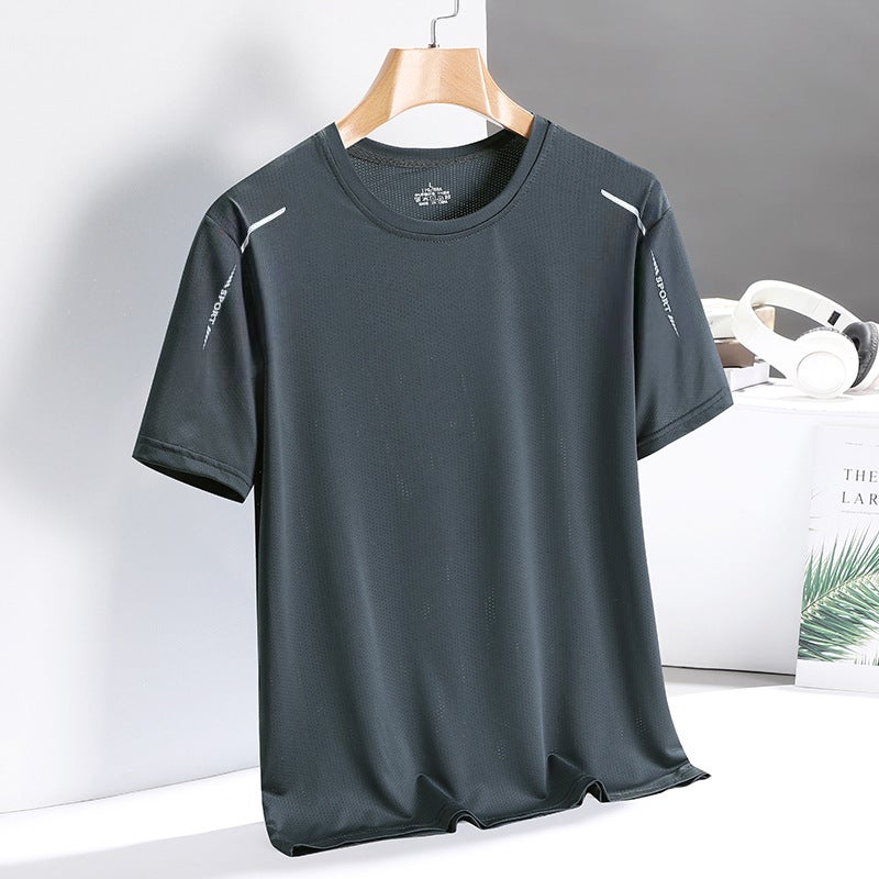 Men's Ice Silk Quick-Dry T-Shirt - Image 4