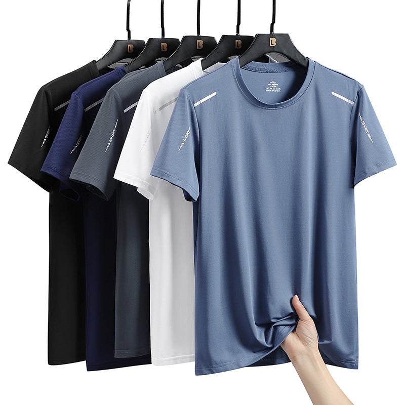 Men's Ice Silk Quick-Dry T-Shirt - Image 1